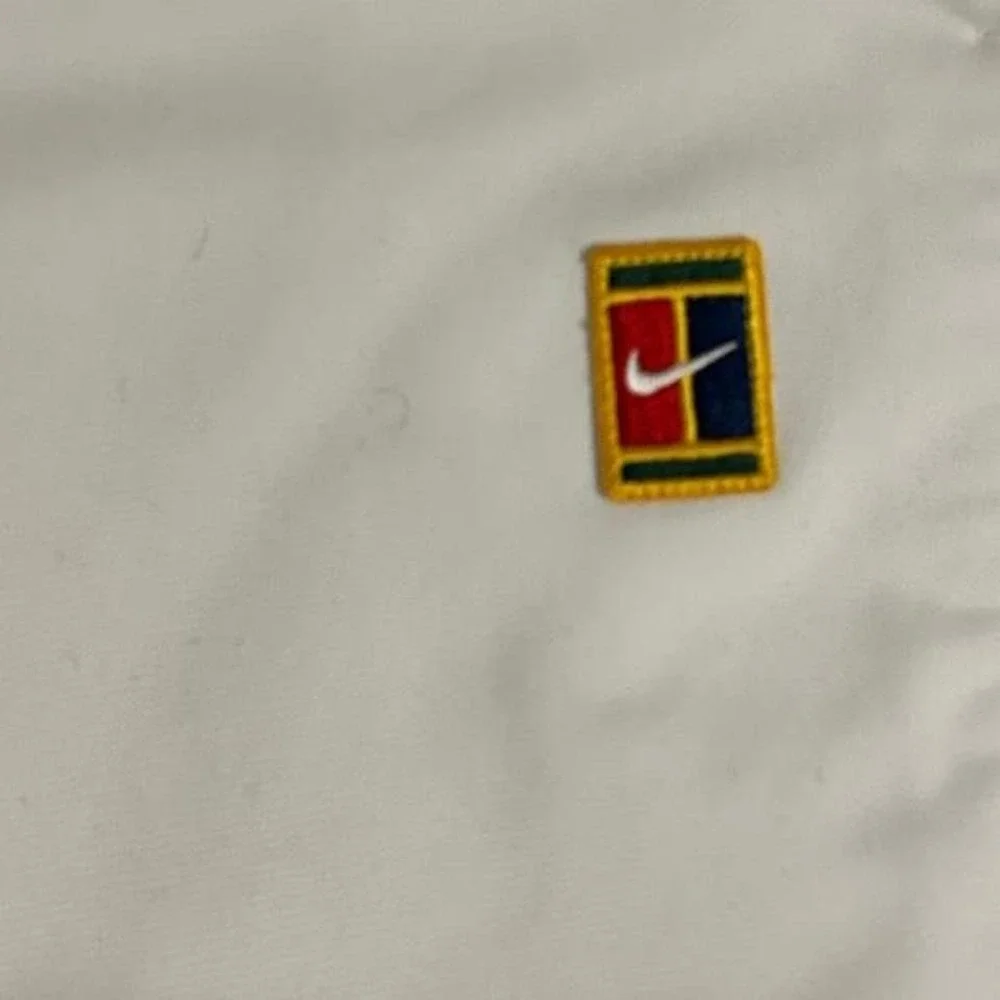 Nike White Tennis/track pants‎ Pockets Large EUC